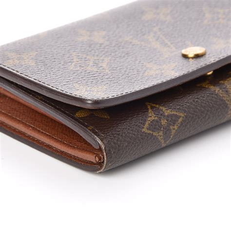 louis vuitton monogram porte monnaie billets tresor wallet|LOUIS VUITTON Monogram Porte Monnaie Billets Tresor Wallet .